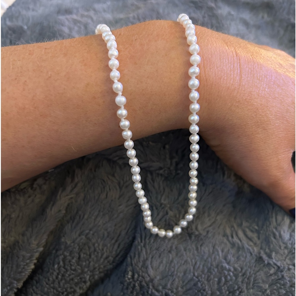 GSJ 14K gold Pearl Necklace